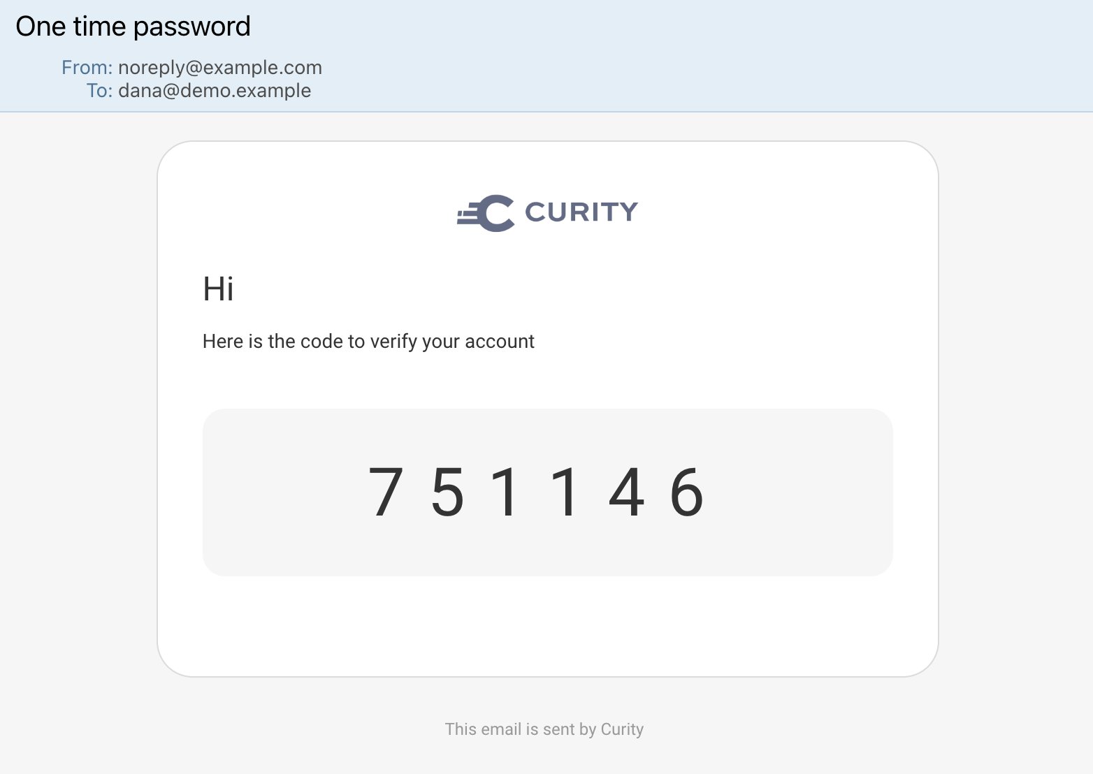 Email Recovery