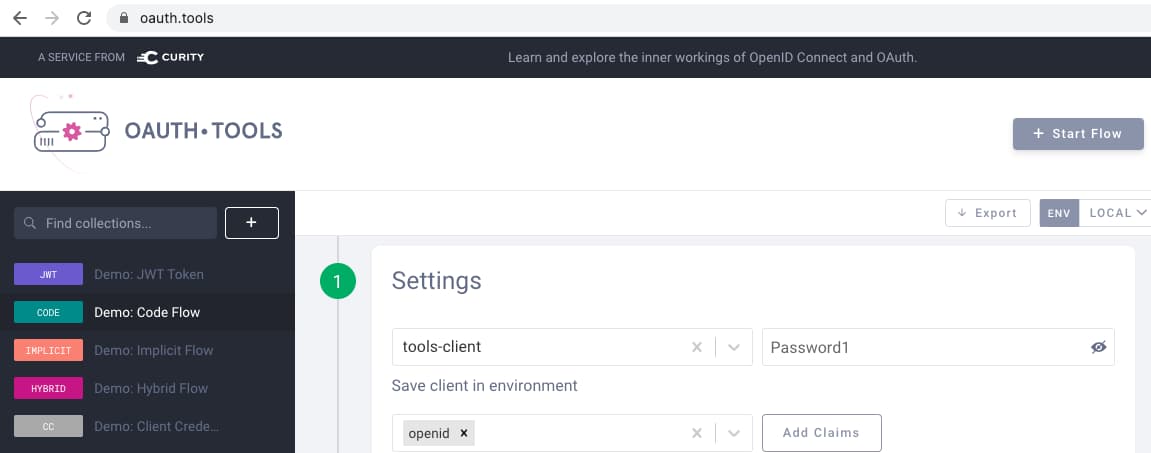 Client Settings