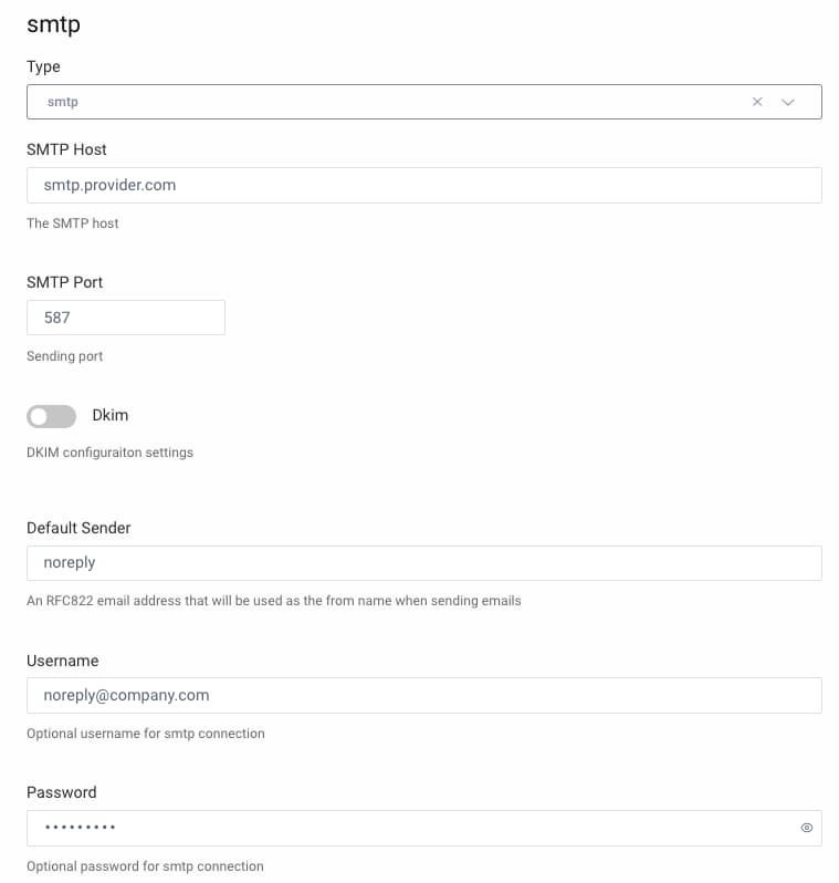Email Provider