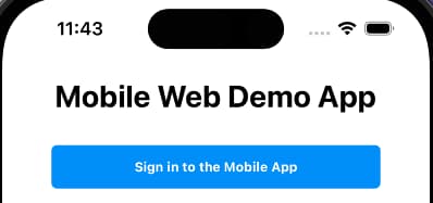 iOS App