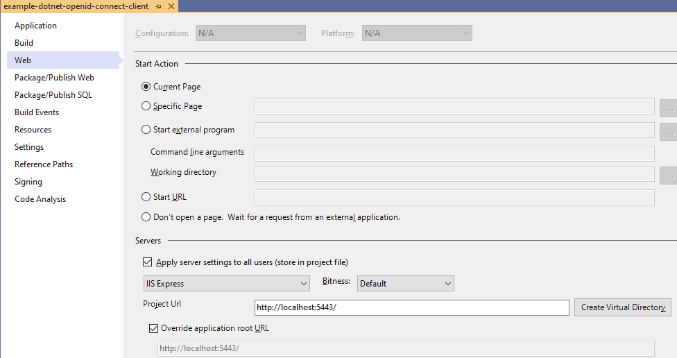Web Properties